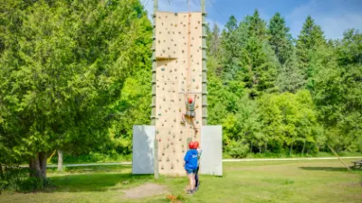 Image 1- climbing wall